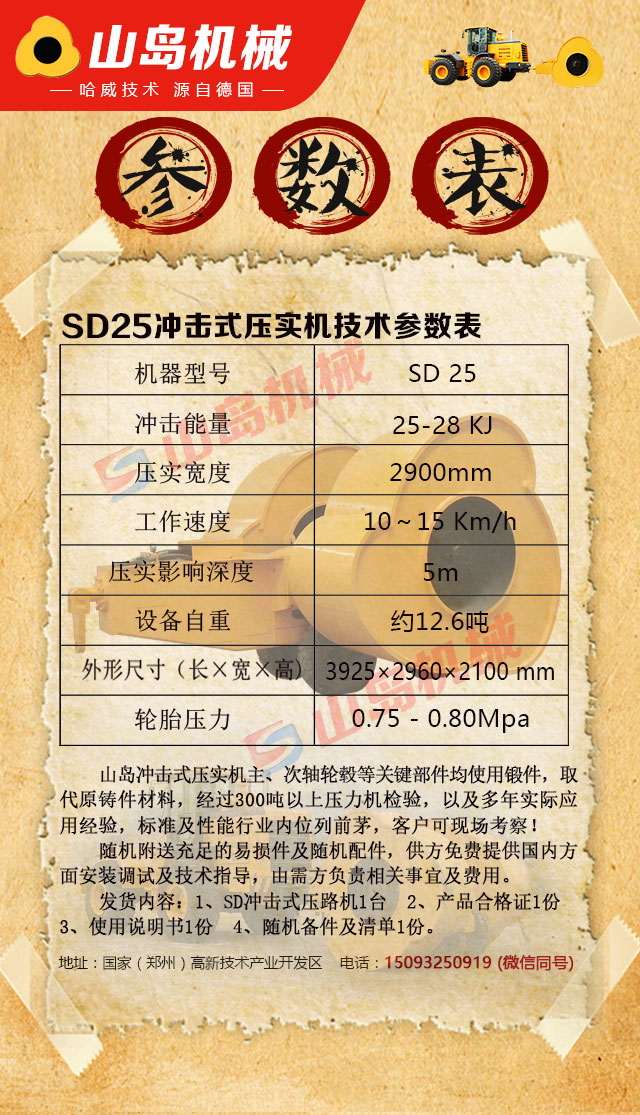 沖擊壓路機彩頁